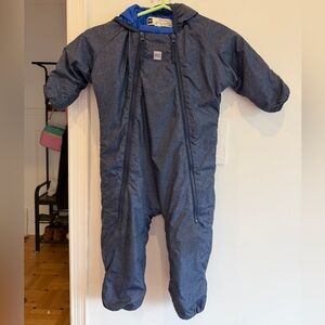 MEC Navy Kids One Piece Bunting Suit size 18m